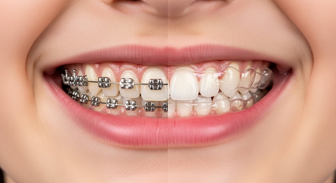 Invisalign vs Bagues : Lequel choisir ? Le Comparatif Complet